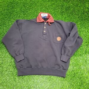 Vintage Ralph-Lauren Equestrian Sweatshirt Small 23x24 Baggy